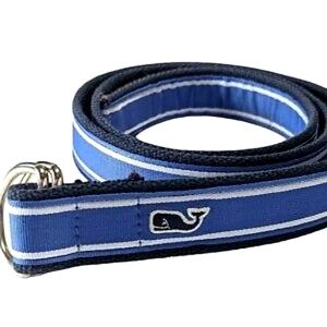 Vineyard Vines Men's Blue Signature D-Ring Belt size XL 40"-42"